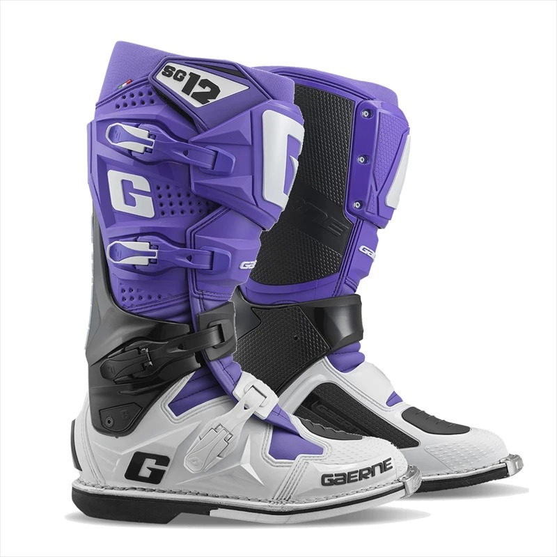 Мотоботы Gaerne SG-12 Purple/Black/White LE 41