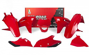 Комплект пластика Gas-Gas EC/EC-F 250-300-350 21-22 красный